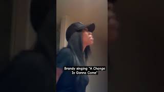 Brandy singing before the election [upl. by Buyse]