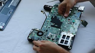 Acer TravelMate 6292 Disassembly video upgrade RAM amp SSD take a part how to open [upl. by Aneekal]