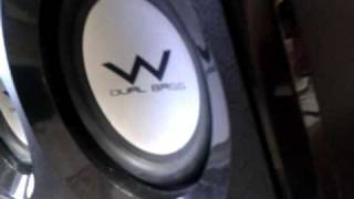 OZAKI WOW 22 W460 Subwoofer damage [upl. by Eiramnaej]