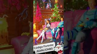 PRESENTE DE NATAL CHALÉ FORTNITE DIA 04  ITENS LOJA FORTNITE USE CÓDIGO JEANLION80 shorts [upl. by Fabe]