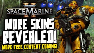 More Space Marine 2 FREE SKINS REVEALED [upl. by Attenweiler]