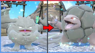 How to Evolve Graveler into Golem in Pokemon Scarlet amp Violet DLC [upl. by Keri928]