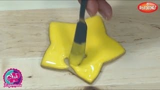 Como hacer Glaseado para Decorar Galletas│Club de Reposteria [upl. by Aicatsal]