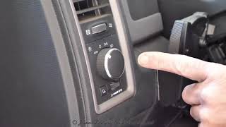 Dodge Ram headlight switch replacement 20092018 [upl. by Askari]