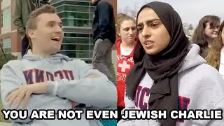 Charlie Kirk DISMANTLES Angry Anti Israel Students With Facts About Hamas [upl. by Stubbs]