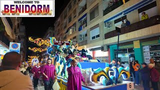 Benidorm Bids Farewell End of Fiesta Parade 2024 Highlights [upl. by Enytnoel430]