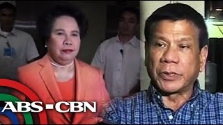 UKG Duterte to Miriam I am not fit for national office [upl. by Emanuela]