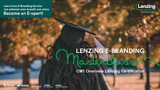 Masterclass CM1 Overview Lenzing Certification  German  Lenzing Group [upl. by Labotsirhc585]