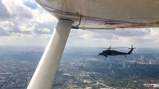 Black Hawk Intercepts a Cessna 182 [upl. by Hester]