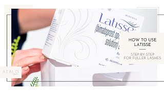 Bigger Fuller Lashes  How To Use LATISSE [upl. by Solis430]