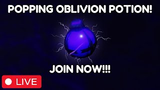 POPPING OBLIVION POTION LIVE RIGHT NOW  SOLS RNG [upl. by Ashla276]