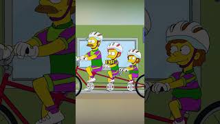 Journée Vélo 🚲😂 simpsons dessinanimé lessimpson [upl. by Judsen714]