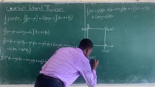 Cauchy Integral Theorem Integral along a closed curve  Mathematics [upl. by Rafael]