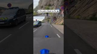 Je croise la police en wheeling 😰 50cc yamaha bikelife rieju 94italkit yz125 [upl. by Saxena228]