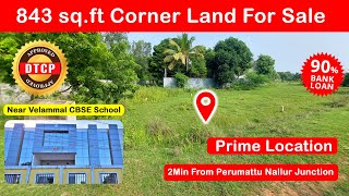 கம்மி விலையில் வீட்டு மனைகள்  Corner Plots for sale in Chennai Guduvanchery  Lands in Guduvanchery [upl. by Yatnoed]