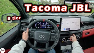 2024 Toyota Tacoma – 10speaker JBL Sound System Review [upl. by Halac]