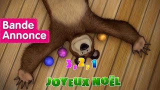 Masha et Michka  321 Joyeux Noël Bande annonce [upl. by Thissa]