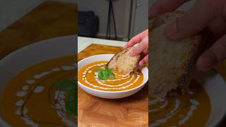 CREAMIEST Roasted Tomato and Pepper Soup Recipe of 2024 Easy amp Vegan [upl. by Salvador809]