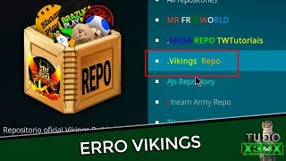 ERRO INSTALAÇÃO DO REPO VIKINGS COMO ARRUMAR ❌ XBOX ONE [upl. by Acquah905]