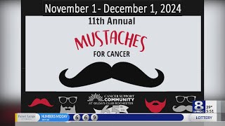 11th Annual Mustaches for Cancer campaign returns to Cancer Support Community [upl. by Kevina]