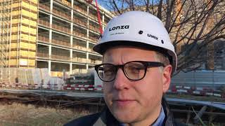 Interview mit Renzo Cicillini Leiter Kommunikation Lonza Visp [upl. by Terchie]