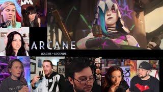 Arcane Season 2  Official Trailer  Reaction Mashup [upl. by Lennej529]