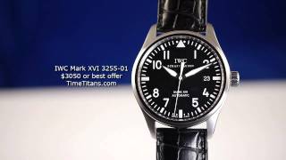 IWC Mark XVI 325501 [upl. by Holmen]