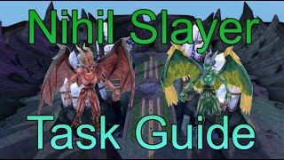 Ultimate Nihil Slayer Task Guide 220k Slayer XPHR [upl. by Avonasac198]