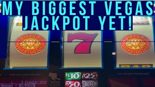 I Couldnt Believe I Called The JACKPOT That Is My BIGGEST Win In VegasYet [upl. by Jule]