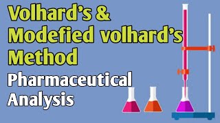 Volhard method and Modefied Volhard method  Precipitation Titration  Pharmaceutical Analysis [upl. by Aivek]