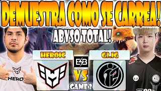 HEROIC VS G2IG BO2GAME 2K1 HECTOR SCOFIELD VS NOTHINGTOSAY  DREAMLEAGUE SEASON 22  DOTAESB [upl. by Rye]