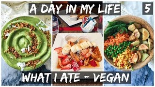 WHAT I ATE  DID Vegan Friends Orange Theory Yummy Food  DAY 5 [upl. by Siuol]