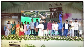 VIGNAN UNIVERSITY FRESHERS DAY THEATER ARTS SAC [upl. by Cousins720]