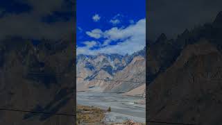 The passu cones and passu glacier in hunza gojal valley [upl. by Eustatius]