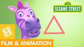 Sesame Street Rapping Zebrasaurus [upl. by Prem]