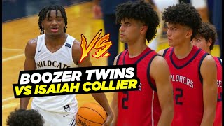 Future Pros Battle Boozer Twins Vs Isaiah Collier [upl. by Laucsap]