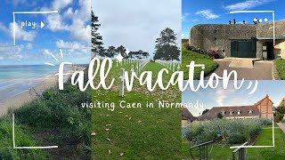 Fall vacations🍁  Normandy Landings visit beautiful towns historical buildings beach [upl. by Ruggiero]