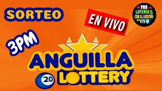 Transmision Sorteos ⭐Anguilla Lottery 3 de la tarde VIVO de hoy miercoles 3 de enero del 2024 [upl. by Lockhart457]