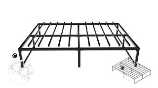 VECELO Metal Bed Frame [upl. by Eelitan]