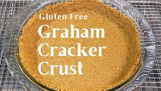 Gluten Free Graham Cracker Crust From Scratch [upl. by Gnouhp]