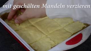 Namoura  Basbousa  arabischer Grießkuchen Rezept [upl. by Carmen218]