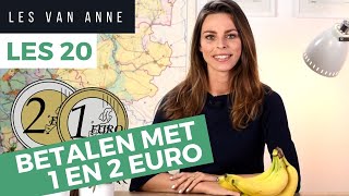 Groep 5 Rekenen met geld  Betalen met 1 en 2 euro [upl. by Plantagenet]