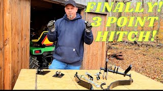 FINALLY RUEGG 3POINT hitch FULL INSTALL for the JOHN DEERE 430 [upl. by Ahseenyt443]