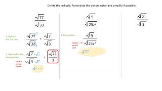 Rationalizing the denominator [upl. by Llahsram]