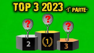 Le migliori 3 RACCHETTE DA PADEL del 2023 1°parte [upl. by Helsa]