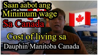 Cost of living sa Dauphin Manitoba CanadaARPEE Tv pinoy in Canada  ofw in Canada [upl. by Amer]