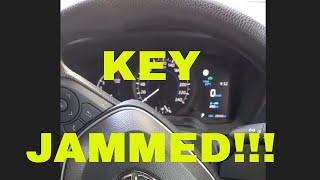 Steering Wheel Locked  Key Wont Turn  SIMPLE FIX [upl. by Selestina693]