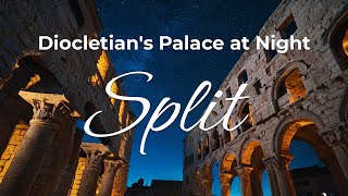 Diocletian Palace at night  Split Croatia [upl. by Bohannon]