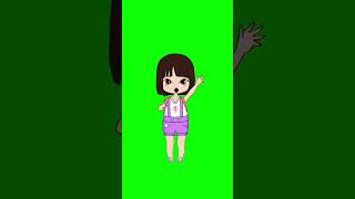 Green screen remove Kisa kran forkids nurseryrhymes kidssongs [upl. by Yrtnahc]