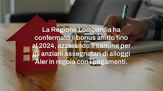 Bonus affitto 2024 per gli anziani come richiederlo requisiti [upl. by Enetsuj]